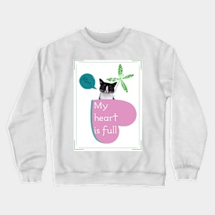 Mrrr...cat Crewneck Sweatshirt